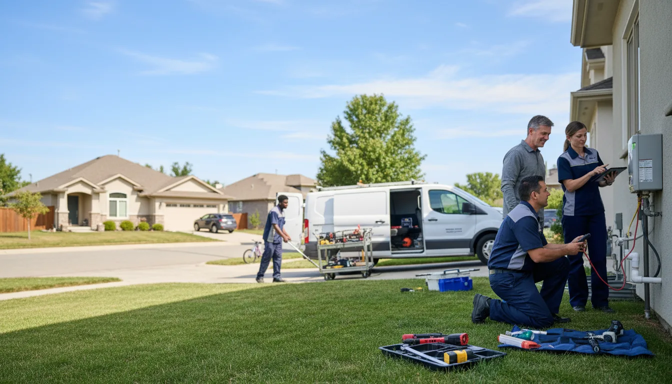 Tankless water heater service in Bellaire, OH